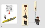 Notice / Instructions de Montage - LEGO - 75214 - Anakin's Jedi Starfighter™: Page 4