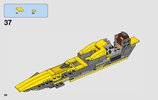 Notice / Instructions de Montage - LEGO - 75214 - Anakin's Jedi Starfighter™: Page 34