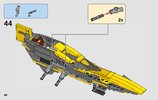 Notice / Instructions de Montage - LEGO - 75214 - Anakin's Jedi Starfighter™: Page 46