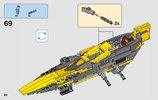 Notice / Instructions de Montage - LEGO - 75214 - Anakin's Jedi Starfighter™: Page 60