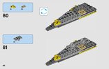 Notice / Instructions de Montage - LEGO - 75214 - Anakin's Jedi Starfighter™: Page 66