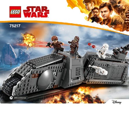 Notice / Instructions de Montage - LEGO - 75217 - Imperial Conveyex Transport™: Page 1