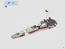 Notice / Instructions de Montage - LEGO - 75218 - X-Wing Starfighter™: Page 37