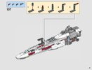 Notice / Instructions de Montage - LEGO - 75218 - X-Wing Starfighter™: Page 57