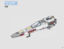 Notice / Instructions de Montage - LEGO - 75218 - X-Wing Starfighter™: Page 59