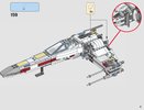 Notice / Instructions de Montage - LEGO - 75218 - X-Wing Starfighter™: Page 81