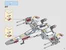 Notice / Instructions de Montage - LEGO - 75218 - X-Wing Starfighter™: Page 111