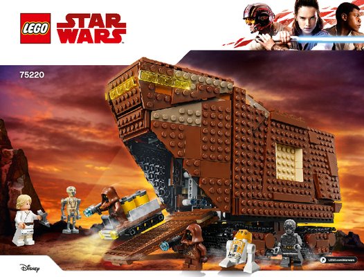 Notice / Instructions de Montage - LEGO - 75220 - Sandcrawler™: Page 1