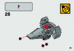 Notice / Instructions de Montage - LEGO - 75224 - Sith Infiltrator™ Microfighter: Page 33