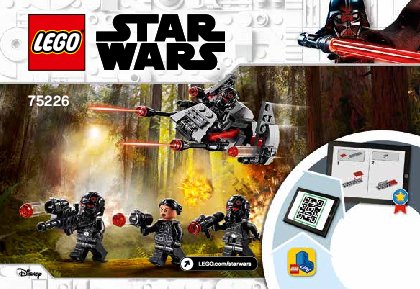 Notice / Instructions de Montage - LEGO - 75226 - Inferno Squad™ Battle Pack: Page 1