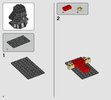 Notice / Instructions de Montage - LEGO - 75227 - Darth Vader™ Bust: Page 4