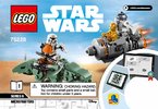 Notice / Instructions de Montage - LEGO - 75228 - Escape Pod vs. Dewback™ Microfighters: Page 1