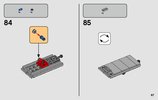 Notice / Instructions de Montage - LEGO - 75229 - Death Star™ Escape: Page 67