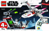 Notice / Instructions de Montage - LEGO - 75235 - X-Wing Starfighter™ Trench Run: Page 1