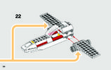 Notice / Instructions de Montage - LEGO - 75235 - X-Wing Starfighter™ Trench Run: Page 54