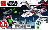 Notice / Instructions de Montage - LEGO - 75235 - X-Wing Starfighter™ Trench Run: Page 1