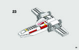 Notice / Instructions de Montage - LEGO - 75235 - X-Wing Starfighter™ Trench Run: Page 55