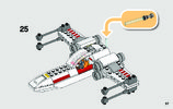 Notice / Instructions de Montage - LEGO - 75235 - X-Wing Starfighter™ Trench Run: Page 57