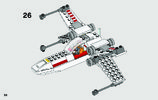 Notice / Instructions de Montage - LEGO - 75235 - X-Wing Starfighter™ Trench Run: Page 58