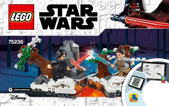 Notice / Instructions de Montage - LEGO - 75236 - Duel on Starkiller Base: Page 1