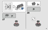 Notice / Instructions de Montage - LEGO - 75239 - Action Battle Hoth™ Generator Attack: Page 47