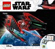 Notice / Instructions de Montage - LEGO - 75240 - Major Vonreg's TIE Fighter™: Page 1