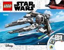 Notice / Instructions de Montage - LEGO - 75242 - Black Ace TIE Interceptor: Page 1