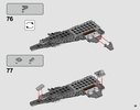 Notice / Instructions de Montage - LEGO - 75242 - Black Ace TIE Interceptor: Page 39