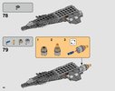 Notice / Instructions de Montage - LEGO - 75242 - Black Ace TIE Interceptor: Page 40