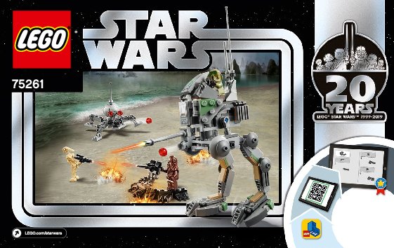 Notice / Instructions de Montage - LEGO - 75261 - Clone Scout Walker™ – 20th Anniversary E: Page 1