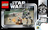 Notice / Instructions de Montage - LEGO - 75261 - Clone Scout Walker™ – 20th Anniversary E: Page 1