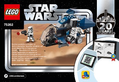 Notice / Instructions de Montage - LEGO - 75262 - Imperial Dropship™ – 20th Anniversary Ed: Page 1