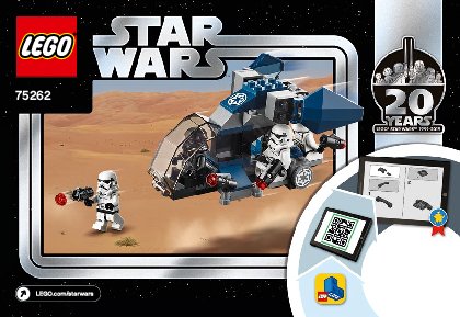 Notice / Instructions de Montage - LEGO - 75262 - Imperial Dropship™ – 20th Anniversary Ed: Page 1