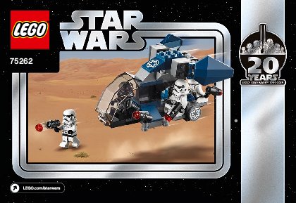 Notice / Instructions de Montage - LEGO - 75262 - Imperial Dropship™ – 20th Anniversary Ed: Page 1