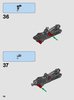 Notice / Instructions de Montage - LEGO - Star Wars - 75523 - Scarif Stormtrooper™: Page 36