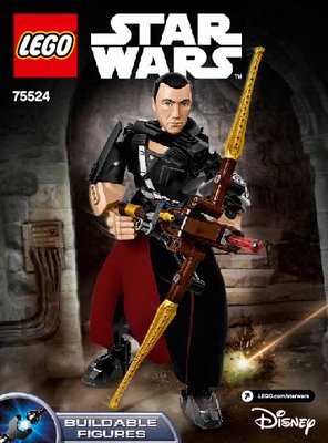 Notice / Instructions de Montage - LEGO - Star Wars - 75524 - Chirrut Îmwe™: Page 1