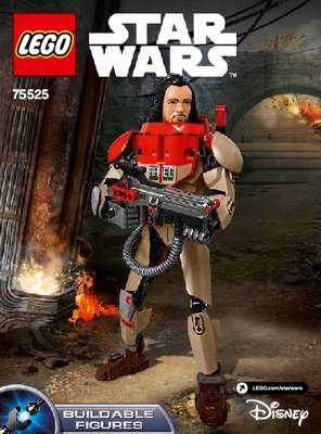 Notice / Instructions de Montage - LEGO - Star Wars - 75525 - Baze Malbus™: Page 1