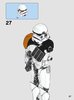 Notice / Instructions de Montage - LEGO - Star Wars - 75531 - Commandant Stormtrooper™: Page 27