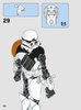 Notice / Instructions de Montage - LEGO - Star Wars - 75531 - Commandant Stormtrooper™: Page 30