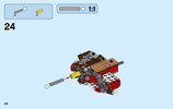 Notice / Instructions de Montage - LEGO - Angry Birds - 75822 - L'attaque en avion du cochon: Page 24