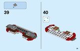 Notice / Instructions de Montage - LEGO - Angry Birds - 75822 - L'attaque en avion du cochon: Page 35