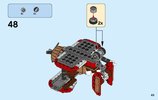 Notice / Instructions de Montage - LEGO - Angry Birds - 75822 - L'attaque en avion du cochon: Page 43