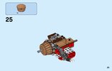 Notice / Instructions de Montage - LEGO - Angry Birds - 75822 - L'attaque en avion du cochon: Page 25