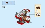 Notice / Instructions de Montage - LEGO - Angry Birds - 75822 - L'attaque en avion du cochon: Page 37