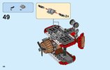 Notice / Instructions de Montage - LEGO - Angry Birds - 75822 - L'attaque en avion du cochon: Page 44