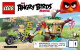 Notice / Instructions de Montage - LEGO - Angry Birds - 75823 - Le vol de l'œuf de l'île des oiseaux: Page 1