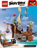 Notice / Instructions de Montage - LEGO - Angry Birds - 75825 - Le bateau pirate du cochon: Page 1