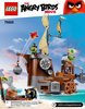 Notice / Instructions de Montage - LEGO - Angry Birds - 75825 - Le bateau pirate du cochon: Page 1