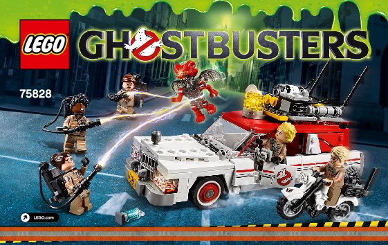 Notice / Instructions de Montage - LEGO - Ghostbusters - 75828 - Ecto-1 et 2: Page 1