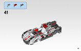 Notice / Instructions de Montage - LEGO - Speed Champions - 75872 - Audi R18 e-tron quattro: Page 47